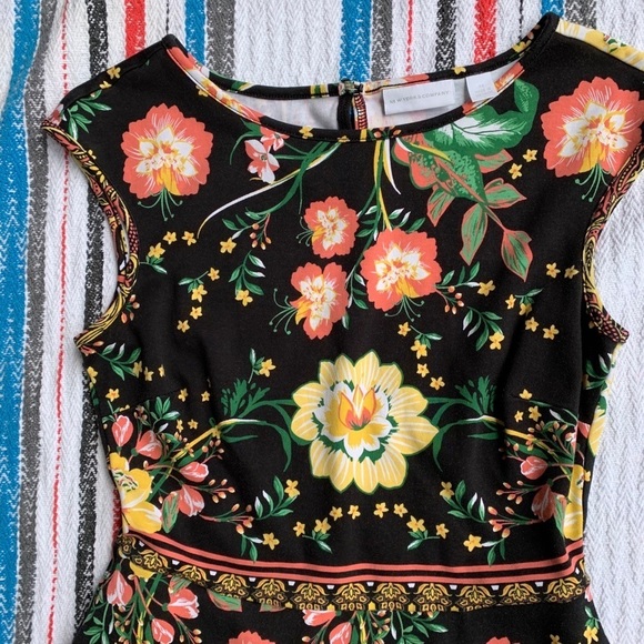 New York & Company Dresses & Skirts - Floral Dress with Pockets